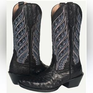 Noble Equestrian Ladies Black Sahara All Around T Toe Boot 10 NWT